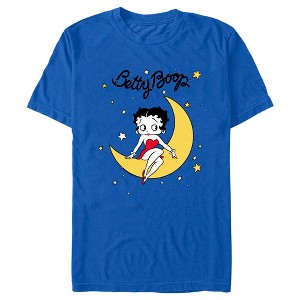Men's Betty Boop Crescent Moon Betty T-Shirt - 1 of 4