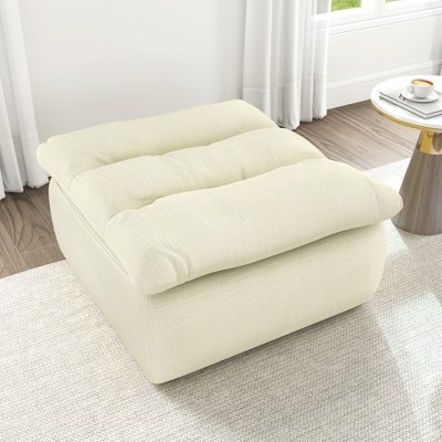 KTMBDW Bean Bag Chair, Lazy Armless Floor Sofa Chair with Softy Thick Cushion, Comfy Bean Bag Couch for Living Room Bedroom Dorm