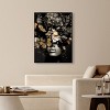 Art Remedy Butterfly Golden Goddess Gold Fashion Wall Art Framed - 2 of 4
