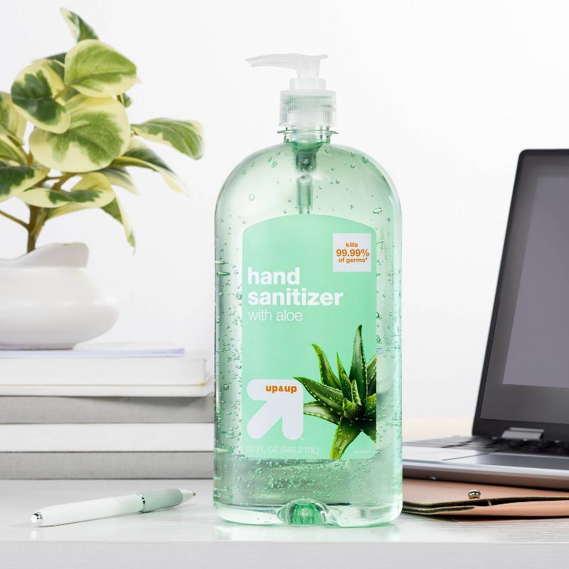 Aloe Hand Sanitizer Gel - up & up™, 3 of 8