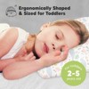 KeaBabies Jumbo Toddler Pillow with Pillowcase, 14X20 Soft Organic Toddler Pillows for Sleeping, Kids Travel Pillow - 2 of 4