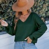 Women's Back Tie Knit Sweater with Elegant Bow Detail-Cupshe - 2 of 4