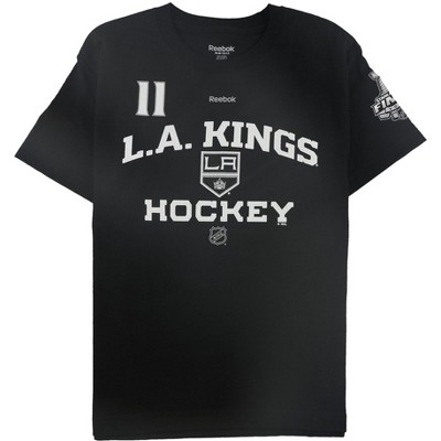 Reebok Boys Los Angeles Kings 2014 Kopitar Graphic T-Shirt, Black, M