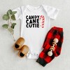 The Juniper Shop Candy Cane Cutie Baby Bodysuit - 2 of 2