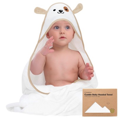 KeaBabies Cuddle Baby Hooded Towel, Organic Baby Bath Towel, Hooded Baby Towels, Baby Beach Towel for Newborn, Kids