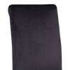 Acme Furniture Fabiola Dining Chair Black Fabric/Stainless Steel - 2 of 4
