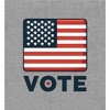 Vote American Flag  Adult Long Sleeve Hoodie - 2 of 2