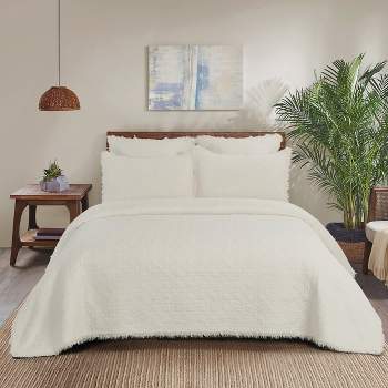 C&F Home Trellis Cotton Quilt Set  - Reversible and Machine Washable