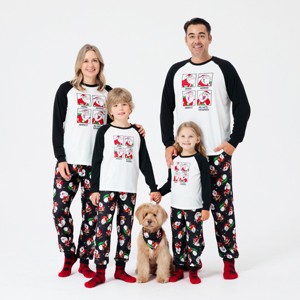 PATPAT Family Christmas Pjs Matching Sets Holiday Jammies Sleepwear Christmas Pajamas for Family Xmas Outfits with Socks - 1 of 4