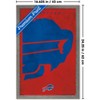 Trends International NFL Buffalo Bills - Logo 25 Framed Wall Poster Prints - 3 of 4