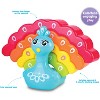Kidoozie Rainbow Peacock Stacker, Many Ways to Stack, Colorful and engaging play, Easy to grasp, For Ages 12 months and up - 2 of 4