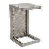 NicBex Outdoor End Table Modern Aluminum C-shaped Outdoor Coffee Table Outdoor Side Table, Patio Table Small Table for Backyard, Balcony, Porch - 4 of 4