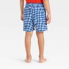Toddler Boys' Gingham Trunk - Cat & Jack™ Blue - 2 of 3