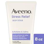 Aveeno Stress Relief Exfoliating Body Scrub - Lavender - 8oz