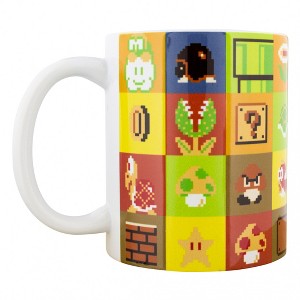 Adult Super Mario Bros. Items and Enemies 11 oz. Ceramic Mug - 1 of 3