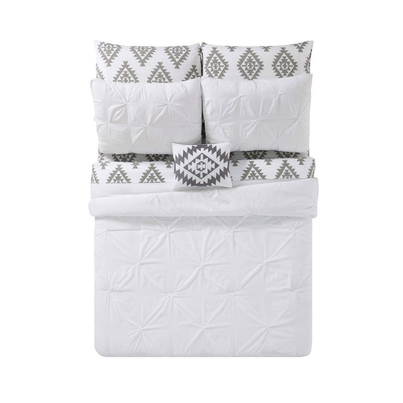 Truly Soft Everyday Pueblo Pleated Bed Set, 5 of 6