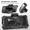 Vena vArmor Rugged Case for Apple iPhone 14 Pro Max Military Grade Drop Protection with Belt Clip Holster Kickstand - Space Gray - 4 of 4