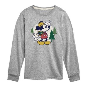Boys' - Disney - Mickey & Friends Long Sleeve Graphic T-Shirt - 1 of 4