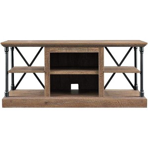 HearthPro Sheffield 54" W x 24" H x 15.75" D Freestanding Media Console - Driftwood, SP6592-OM - 1 of 3