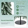 CIPACHO 3 Piece Slim Pencil Christmas Tree Set 4ft 5ft 6ft 216 302 505 Branch Tips Simulated Snow Cotton Wintry Charm - 4 of 4