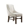 Modern Accent Chair Leisure Armchair with Fabric and wood for living room-Christopher Knight Home - image 2 of 4