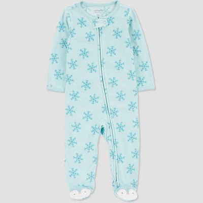 Image of Carter's Just One You®️ Baby Girls' Sleep N' Play - Blue 6M