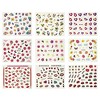 Wrapables Beauty Nail Art Nail Stickers 3d Flower Stickers Set DIY Nail Art, 50 Sheets (2500+ Nail Decal Stickers) - 4 of 4
