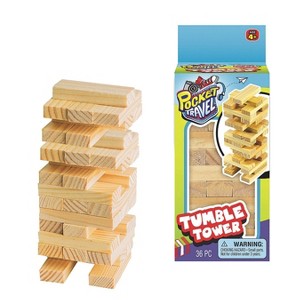 Ja-Ru Mini Tumbling Towers Game - 1 of 2