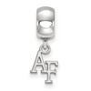 Black Bow Jewelry Sterling Silver United States Air Force Academy Fighting Falcons NCAA Bead Charm - 2 of 4