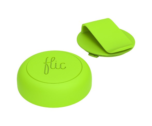 Flic Wireless Smart Button with Clip - Green