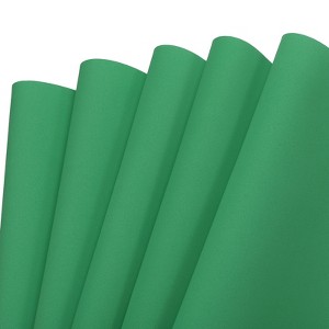 Unique Bargains EVA Flexible DIY Craft Embellishments Foam Sheets 5 Pcs 19.7" x 17.7" Light Green - 1 of 4