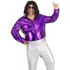 HalloweenCostumes.com Plus Size Men's Shattered Glass Disco Shirt - 4 of 4