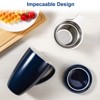 16OZ Ceramic Tea Cup with Stainless Steel Filter, Tea Infuser and Lid, Suitable for Tea, Coffee, Cocoa and Milk, Gift for Tea Lovers, Tea Infuser Cup - 4 of 4