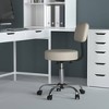 Medical Stool with Back Cushion - Boss Office Products - 2 of 4