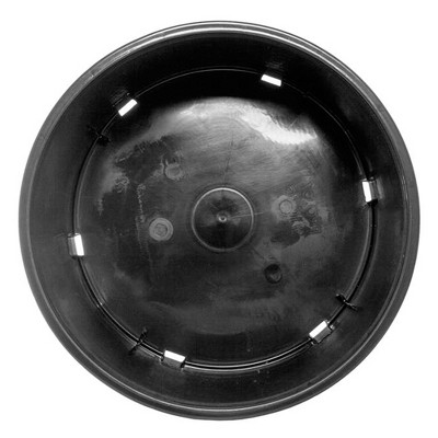 Black 10 Gallon Durable Plastic Garden Nursery Pots Set