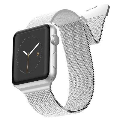 X-Doria Hybrid Mesh for Apple Watch - Silver/White 38-40mm