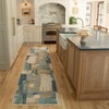 Oriental Weavers Soleri SOL05 Blue/ Green Indoor Area Rug - 2'6" x 12' - 2 of 4