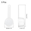 Unique Bargains Plastic Disposable Coffee Spices Measuring Spoons with Short Handle 5 Pcs - 2 of 4