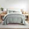 FIONECA Reversible All Season Quilt Set Double Brushed Microfiber Neutral Tone - 2 of 4