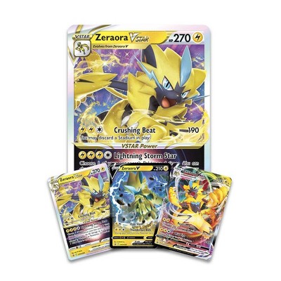 Buy Pokemon Trading Card Game Zeraora VMAX & VSTAR Battle Box Online
