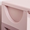 FONTOI 3 Tier Kids Storage Unit with Drawers Chest for Boys Girls Toddlers, Toy Organizer Tower for Nursery Kindergarten, Pink, 14.5"*22.25"*14.5" - 4 of 4