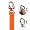 Unique Bargains Dog Car Seatbelt 45.28"-70.08" Shock Absorbing with 2 Padded Handle Metal Carabiner Clip for Medium Large Dogs - 3 of 4