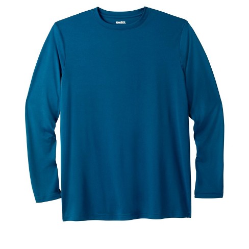 Garment-Dyed Allday Crewneck Long-Sleeve Tee