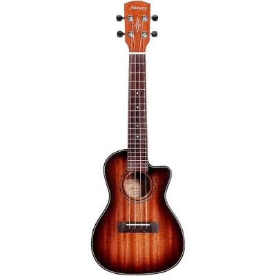 Alvarez AU66CCE Artist Series Concert Acoustic-Electric Ukulele Shadowburst