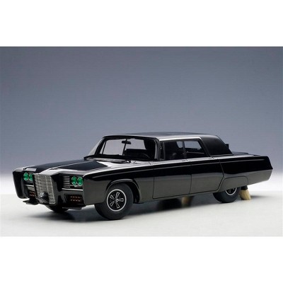 Black Beauty "The Green Hornet" (1966-1967) TV Series 1/18 Diecast Model Car by Autoart