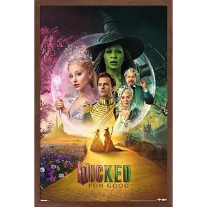 Trends International Wicked: For Good (2025) - One Sheet Framed Wall Poster Prints - 1 of 4