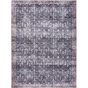 Nourison Washable Brilliance Bordered Vintage Indoor Rug - 1 of 4