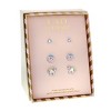FAO Schwarz Crystal, Donut, Unicorn Stud Earring Set - 2 of 3