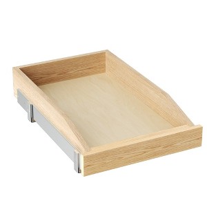 LOVMOR Pull Out Cabinet Organizer 10.5" W x 21" D, Soft Close Slide Out Drawer Storage for Kitchen, Pull-Out Organizer Storage for Base Cabinet - 1 of 4