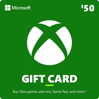 $50 Xbox Gift Card (Email Delivery)